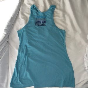 GYMSHARK TEAL WORKOUT TANK